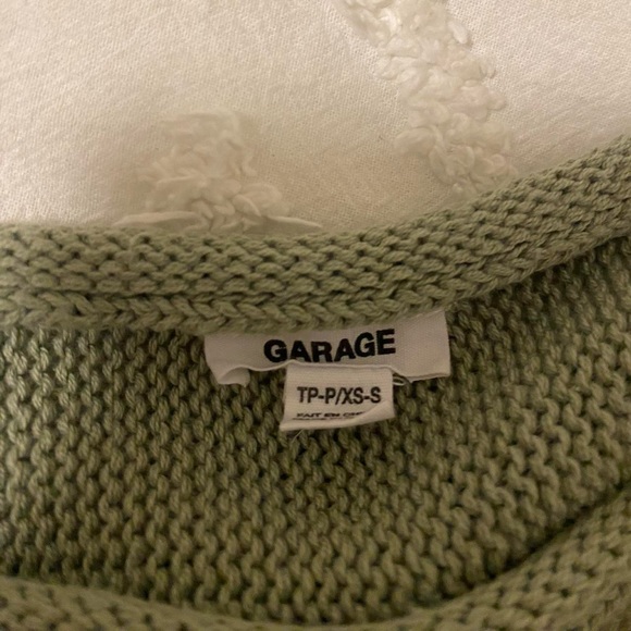 Green Garage cropped sweater - Picture 4 of 4